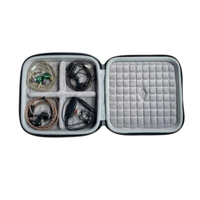 Hard Storage Portable Carry Case Cover Box For 4 PCS Headphone Earphone Headset - Image 1 of 4