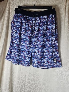 Parish Nation Mens Shorts 2x Colorful NWT RED/BLUE 5615 - Picture 1 of 10