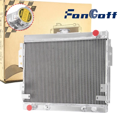 4 Rows Radiator Fits 1975-1978 Ford Mustang II Ghia Base 5.0L V8 Engine Qulaity - Image 1 of 4