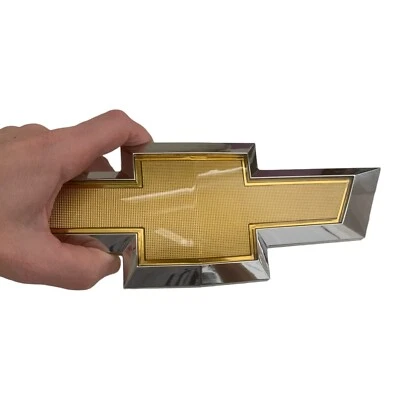 Emblema dorado de la parrilla delantera para Chevy Cruze 2011-2014 Chevrolet Bowtie Logo Foto 1 de 4