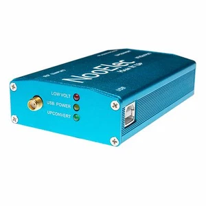 Ham It Up RF Upconverter v1.3: Extruded Aluminum Enclosure, Blue; RTL-SDR USA - Picture 1 of 6