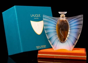 Lalique Sylphide Parfum 1.3OZ Perfume Bottle Limited Edition Vintage Glass NEW - Picture 1 of 3