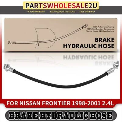 Manguera hidráulica freno delantero izquierdo Nissan Frontier 1998 1999 2000 2001 L4 2,4L Foto 1 de 4