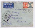 WW2 INDIA FORCES GB Suffolk On Active Service Censor Airmail Cover 1942 AN412