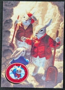 Peter Cottontail 1995 Fairytale Rabbit Bunny Easter Card #2 (NM) - Picture 1 of 2