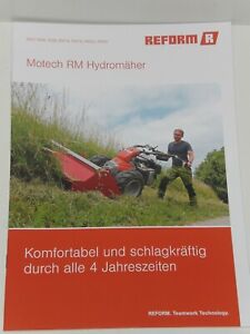 REFORM Motech RM Hydromäher Prospekt von 05/2022 ( 5526 )