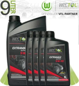 WECTOL Motoröl 5W-40 Extramax 5W40 (API SN, LongLife 01, VW 50500) (5+4) 9 Liter - Bild 1 von 2