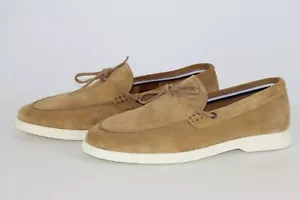 Mocasines HUGO BOSS, Mod. Sienne_Mocc_sdrb, Talla EU 42 / US 9, Hecho en Portugal - Imagen 1 de 8