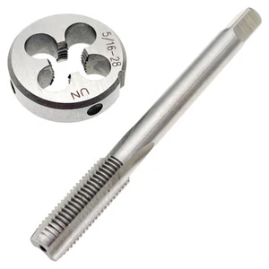 5/16X28 Tap & Die Set RH Right Hand HSS 5/16-28 Tap Die 5/16 - 28 Thread Tool - Picture 1 of 7