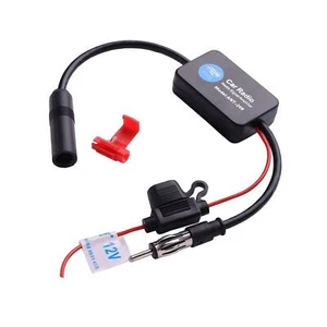 Amplificateur de Signal d'antenne Radio FM AM, accessoires pour Automobile - Photo 1/7