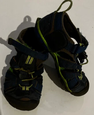 Keen Azul Marino Impermeable Sandalia Zapatos Niño Talla 11 Foto 1 de 4