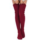 Cable Knitted Thigh High Boot Socks Gothic Lolita Long Socks  for Women