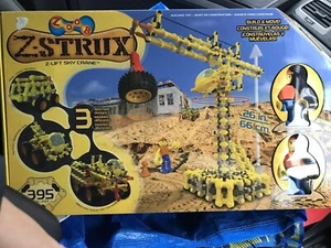 ZOOB Z-STRUX Lift Sky Crane Construction Building Set New - Picture 1 of 2