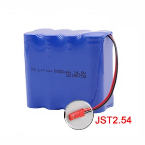 14.8V 4S2P Rechargeable Li-Ion Battery Pack 3600~7000mAh Akku JST2.54 Male - Bild 1 von 11