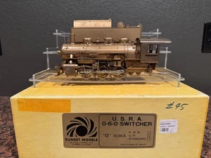 Sunset Models O Scale Brass Union Pacific 0-6-0 Switcher NEW OLD STOCK RARE - Picture 1 of 5