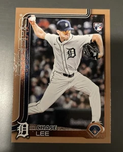 2025 Topps Update CHASE LEE GOLD 1803 /2025 RC #US167 DETROIT TIGERS - Bild 1 von 1