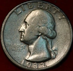 1932-D Denver Mint Silver Washington Quarter - Picture 1 of 2