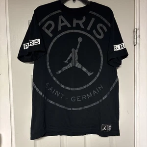 Jordan Paris Saint Germain Big Logo Faded T-Shirt Drill Hype Herren Gr. XL - Bild 1 von 6