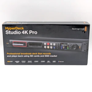 Blackmagic Design Hyperdeck Studio 4K Pro HYPERD/ST/DG4P - Picture 1 of 4
