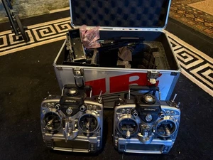 Two JR Propo PCM 10x Radio Control R/C’s with Case + Transmitters, Receivers LOT - Picture 1 of 13