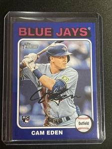 🔥Cam Eden 2024 Topps Heritage High Number #678 Blue RC Blue Jays - Picture 1 of 2