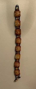 Vintage chinesischer handgeschnitzter Stein 8 Schildkröten Knoten für Wandbehang Dekoration - Bild 1 von 10