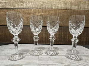 Set 4 Waterford Kristall Powerscourt Cordial Gläser 4 5/8" - Bild 1 von 7
