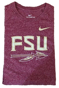 The Nike Tee Erwachsene FSU Florida State University Langarm Rot Pullover Gr. M - Bild 1 von 5