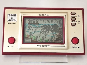 Nintendo OC-22 OCTOPUS Game and Watch Used Japan Vintage Tested #05295204 - Picture 1 of 11