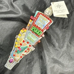 Christopher Radko Ornament 2000 TIME SQUARE ca. 8 cm groß - Bild 1 von 24