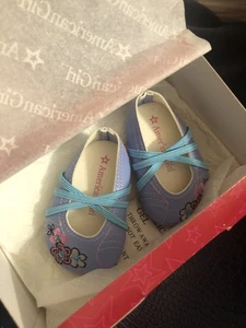 American Girl Strappy Flats in Box embroidery - Picture 1 of 3