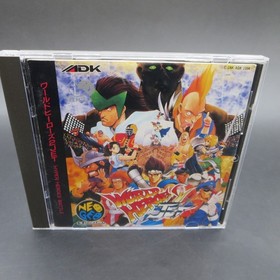 World Heroes 2 Jet Neo Geo CD with Manual Japanese Version