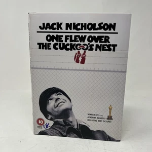 One Flew Over The Cuckoos Nest UK Import (PAL 2/B) DVD Special Edition Subtitles - Picture 1 of 4