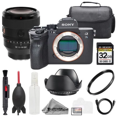 Sony a7S III + Sony FE 50 мм f/1.2 GM объектив + 32GB + сумка + УФ-фильтр - базовый комплект - Изображение 1 из 4