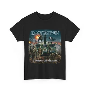 Camiseta Iron Maiden A Matter Of Life And Death Camiseta Banda Y2K Usada - Imagen 1 de 4