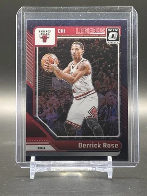 Derrick Rose 2024-25 Donruss Optic Legends púrpura Prizm # 233 Foto 1 de 2