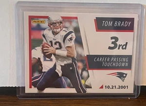 2021 Score - Tom Brady Td Tribute Tom Brady #TBT-3 Near Mint - Imagen 1 de 2