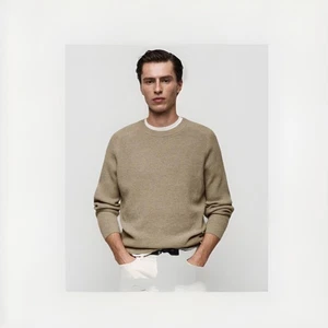 Mango Herren Pullover Wolle Grau Größe 2XL - Bild 1 von 16