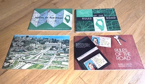 4 ILLINOIS RULES of the ROAD Manuals 1958 / 1961 / 1969 / 1980 - Imagen 1 de 12