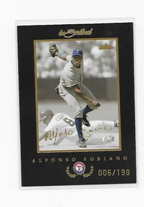 ALFONSO SORIANO 2004 FLEER INSCRIBED GOLD #70 RARE /199 TEXAS RANGERS - Picture 1 of 2