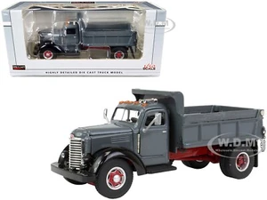 INTERNATIONAL KB-8 TRUCK GRAY W/DUMP BODY 1/50 DIECAST MODEL BY SPECCAST 39511 - Picture 1 of 3
