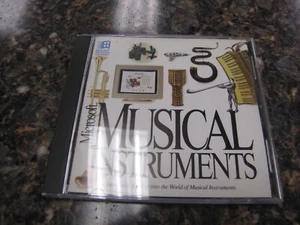 Vintage Microsoft Part # 52730 Musical Instruments CD-ROM - LT17 - Photo 1/6