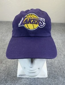 Los Angeles Lakers Men's Hat Strapback Cap Purple '47 NBA Basketball #23 Labron - Picture 1 of 7