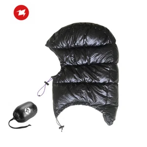 AEGISMAX Ultralight Down Hat Caps Hood for Winter Camping Fishing Skiing Black - Picture 1 of 8