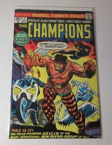 The CHAMPIONS # 1 NM? (Origin & 1st app Team) GHOST RIDER, HERCULES, BLACK WIDOW - Picture 1 of 6