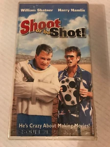 SHOOT OR BE SHOT, WILLIAM SHATNER, HARRY HAMLIN, VHS - Picture 1 of 2