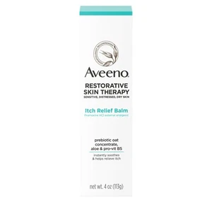 Aveeno Restorative Skin Therapy Itch Relief Balm for Dry Skin, 4 oz ..+ - Picture 1 of 7