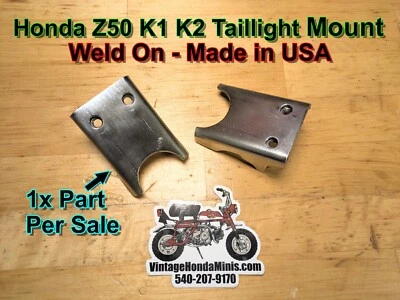 Lanterna traseira - Solda no reparo montagem versão baixa - Honda K1 K2 Z50a Mini Trail - Imagem 1 de 4