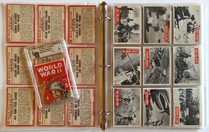 1965 Philadelphia Gum War Bulletin Complete Set with Unopened GAI 7 Wax Pack - Picture 1 of 13