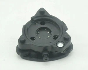 NEW THREE-JAW BLACK TRIBRACH WITH OPTICAL PLUMMET,FOR TOTAL STATIONS - Picture 1 of 5